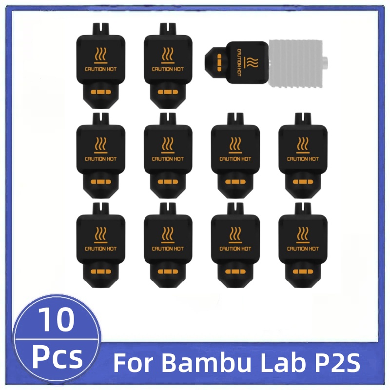 Silicone Sock Hotend - 10 Pezzi Guaina Protettiva in Silicone
