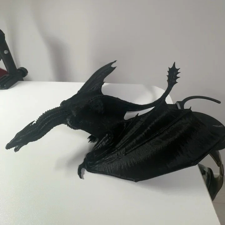 3D Printing Ultem - Figurina Drago Volante Stampata in 3D