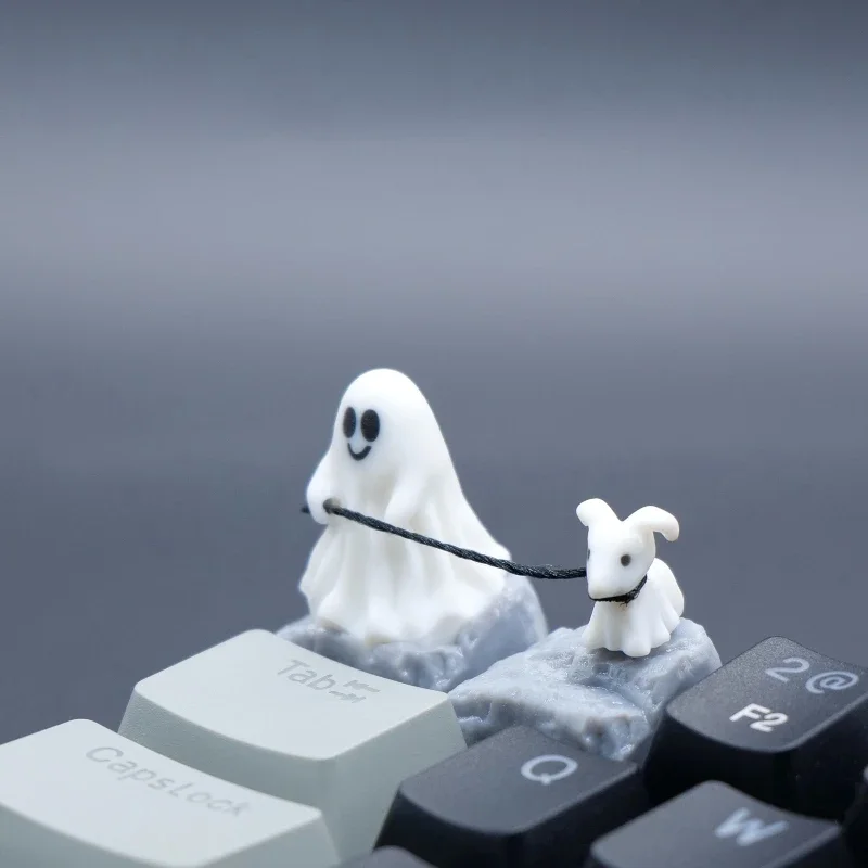 3D Printing And Additive Manufacturing - Ghost Puppy Resina Keycap Personalizzato 3D