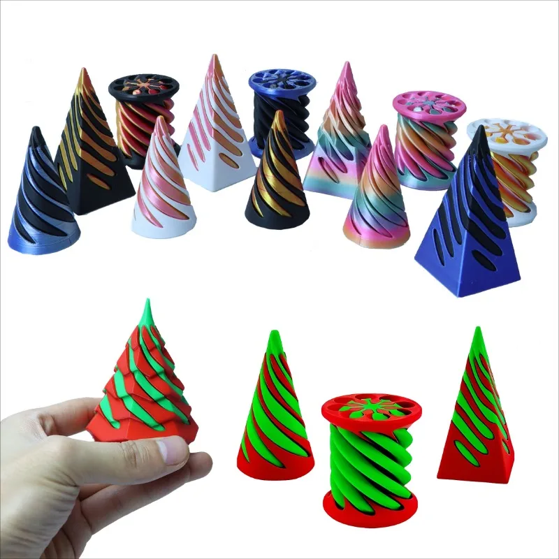 3D Printing Technology - Cono a spirale 3D stampato Highpass