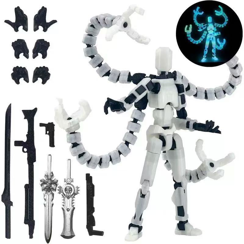 3D Printing Abs - Action Figure T13 Stampata in 3D,