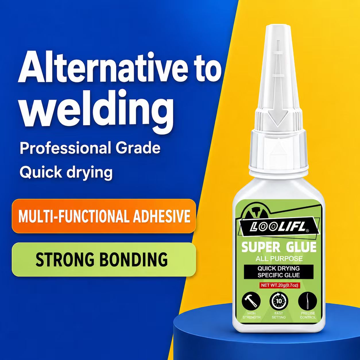 Glue For 3D Printing - Colla Super Forte, Adatta per Modellini