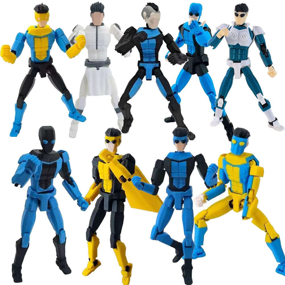 3D Printing Titanium - Figura 3D di Omni-Man Invincibile, Bambola