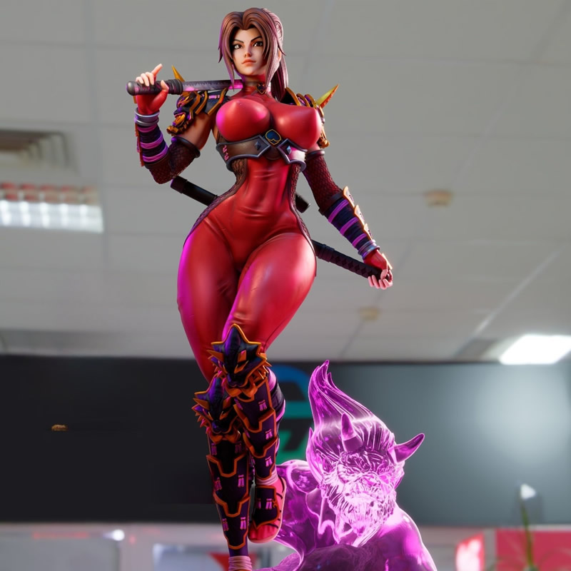 3D Printing Abs - 2 stili Personaggio del gioco 6125