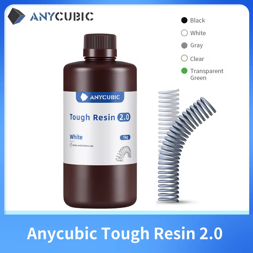 3D Printing Dental - Anycubic Flessibile Resina Resistente 2.0 LCD