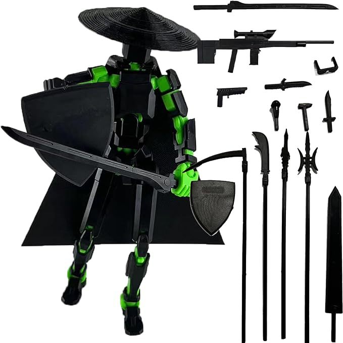 NUOVO Set di Action Figure 3D  - 3D Printing Titanium recensione e prezzo