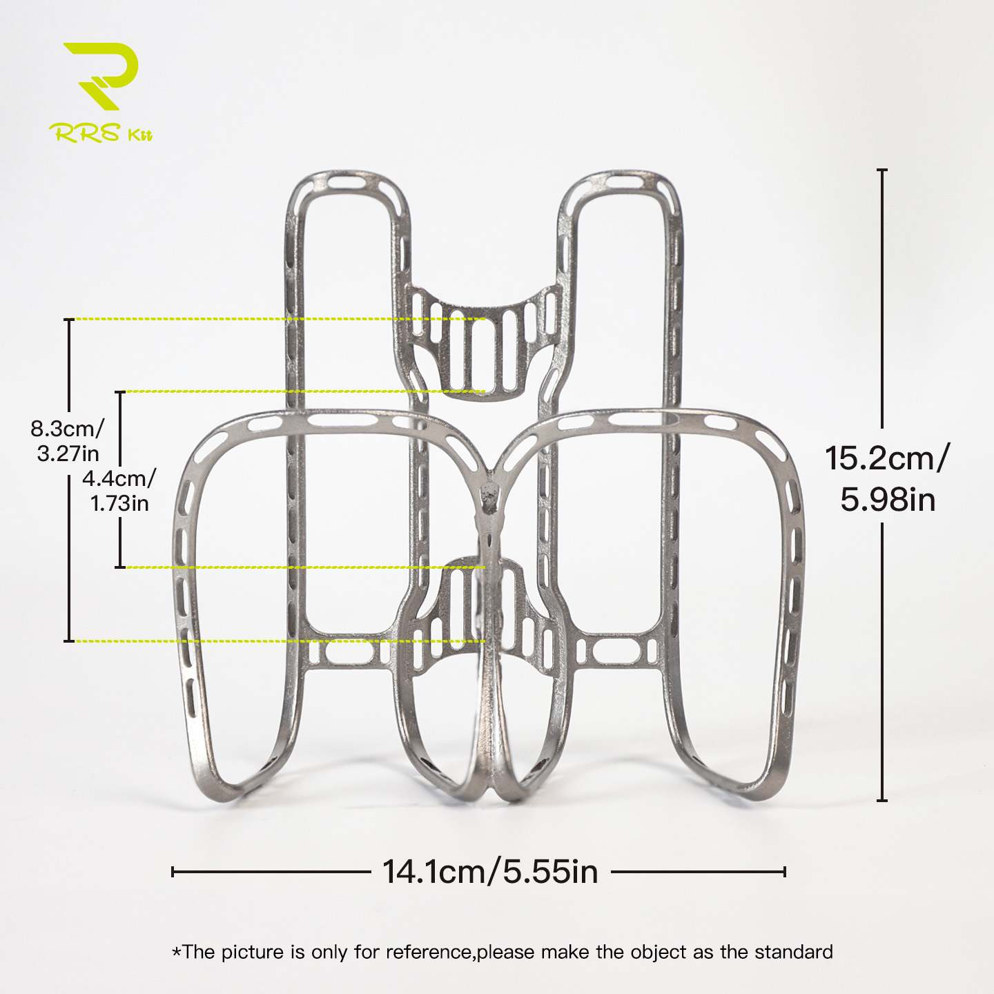 RRSKIT Portaborraccia Doppio i - 3D Printing Titanium recensione e prezzo