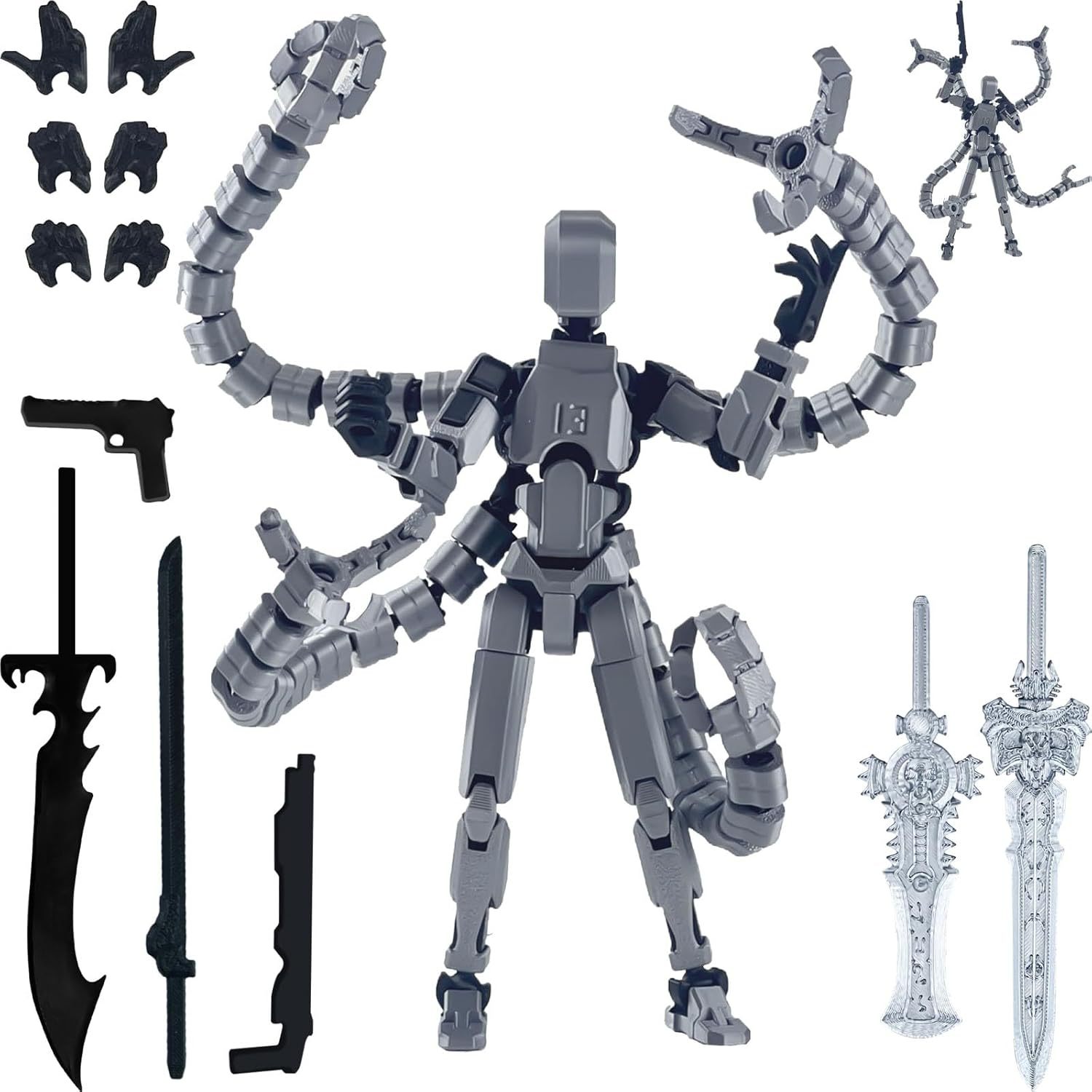 Action Figure T13 Stampata in  - 3D Printing Abs recensione e prezzo