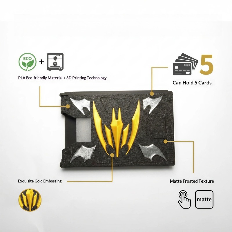 Porta carte stampato in 3D Kam - 3D Printing And Additive Manufacturing recensione e prezzo