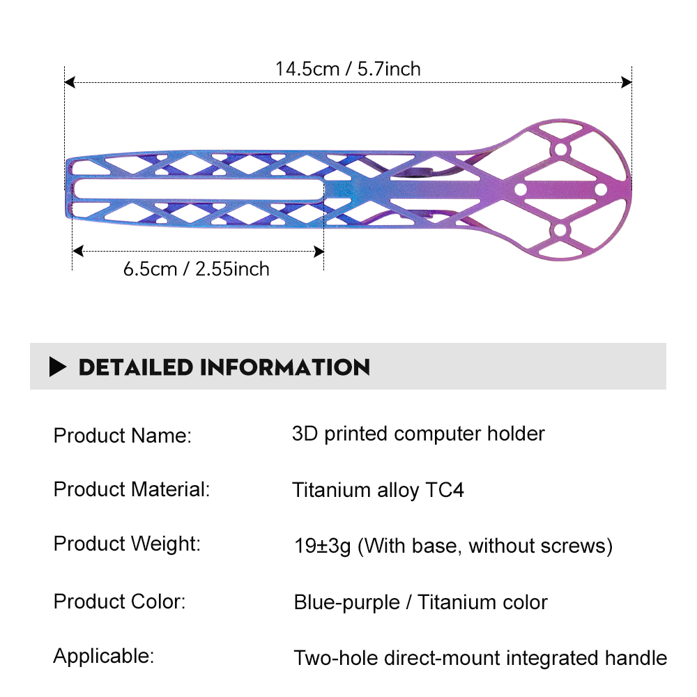 Supporto Esteso per Computer d - 3D Printing Titanium recensione e prezzo
