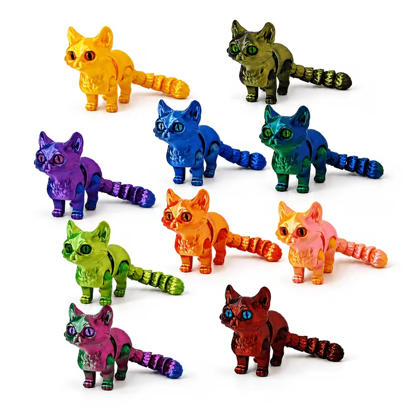 1 pezzo di statuetta di gatto  - 3D Printing Use recensione e prezzo