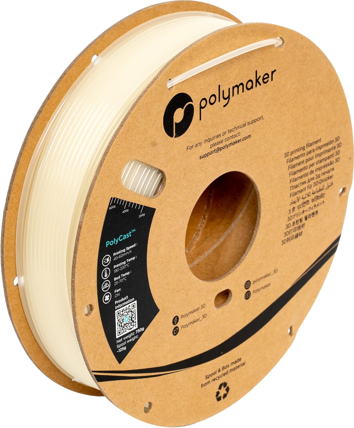 Filamento per stampa 3D Polyca - 3D Print Isopropyl Alcohol recensione e prezzo